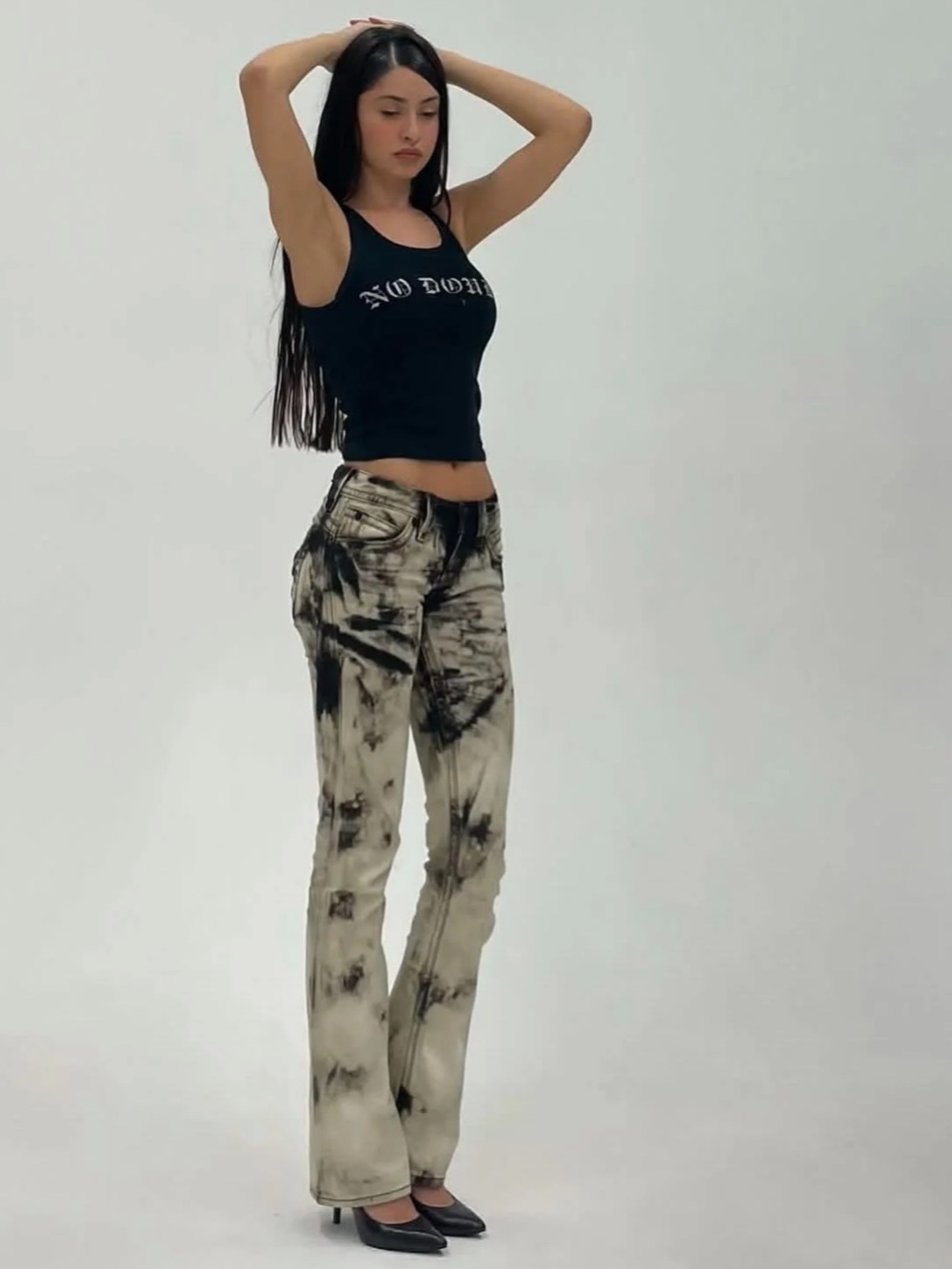 Rock Revival Gwen Low-Rise Bootcut Jeans in Cloud